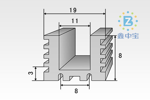 1cm型材散熱器-18