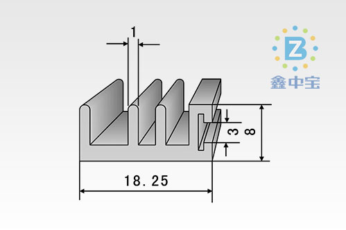 1cm型材散熱器-16