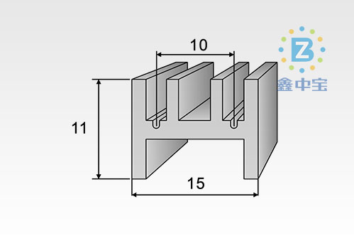 1cm型材散熱器-8