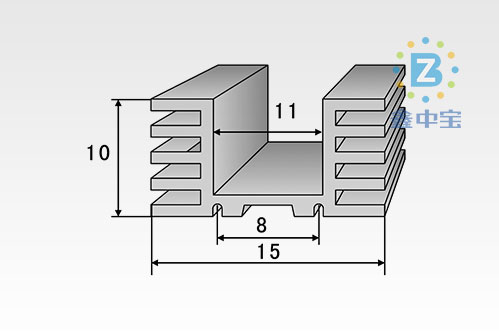 1cm型材散熱器-7