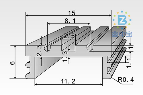 1cm型材散熱器-6