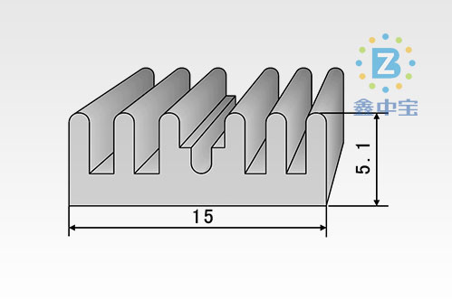 1cm型材散熱器-5