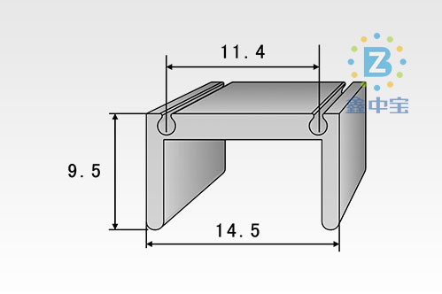 1cm型材散熱器-4