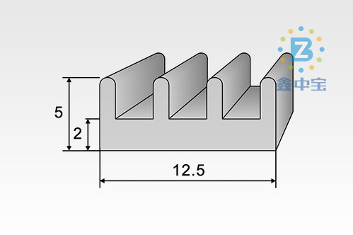 1cm型材散熱器-1